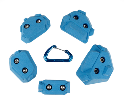 Picture of 2 Bolt Playground Climbing Holds - Hedrons - 5 Pack