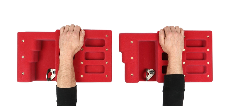 Picture of Atomik Grip Training HangBoard (3 Row)(Two pieces)