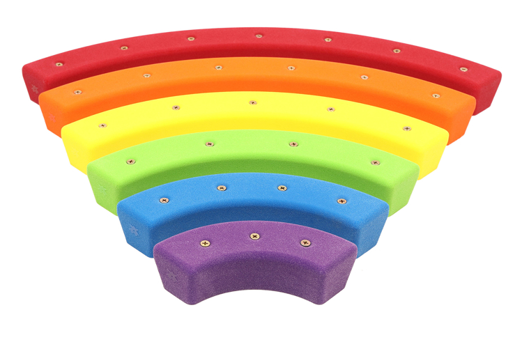 Picture of 6 Pack of Rainbow Rails (Screw-On)