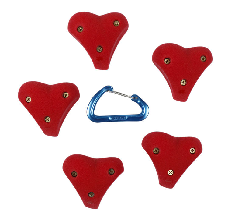 Picture of 5 Heart Mini Jugs (Screw-On)