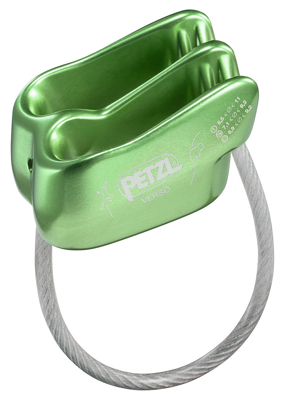 Picture of Petzl Verso Belay/Rappel Device (Green)