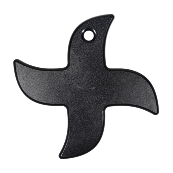 Picture of 4 Point Ninja Star (Black HDPE)