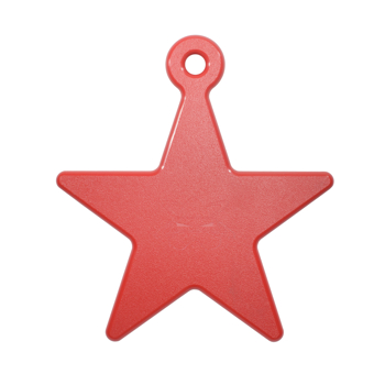 Picture of 5 Point Star (Red HDPE)