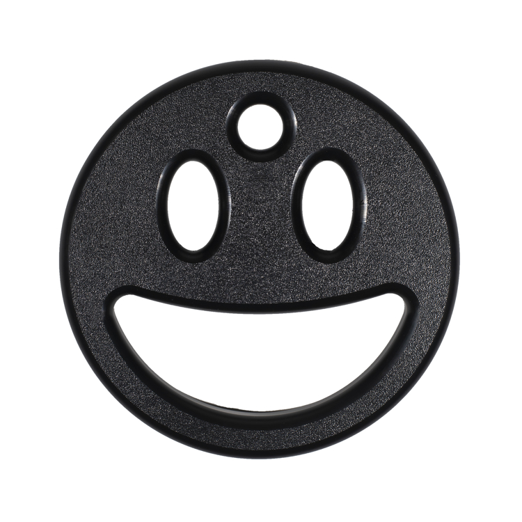 Picture of DEAL OF THE DAY Happy Face (Black HDPE)