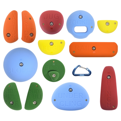 Picture of 13 Pack Educational Climbing Holds