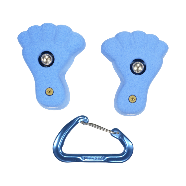 Picture of 2 Pack Foot Shaped Climbing Holds (Bolt-On)