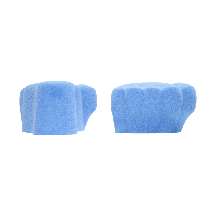 Picture of DEAL OF THE DAY 2 Pack Foot Shaped Climbing Holds (Bolt-On) - BLUE