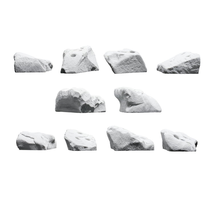 Picture of 10 Medium Granite Jugs Low Angle (Screw-on)