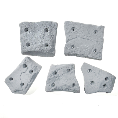 Picture of DEAL OF THE DAY 5 Small Granite Pinches Wide (Screw-On) - EARTH TONE GRAY