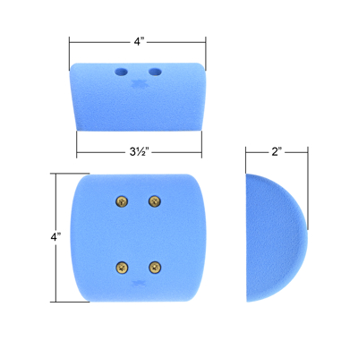 Picture of 4" x 80º System Pinches (Screw-On) (Set of 2)