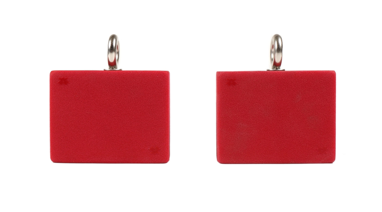 Picture of DEAL OF THE DAY 1.5" Hanging Grip Training Blocks (Set of 2)  RED