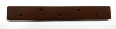 Picture of DEAL OF THE DAY 3/4" 80/90 Degree Incut Campus Rung  BROWN