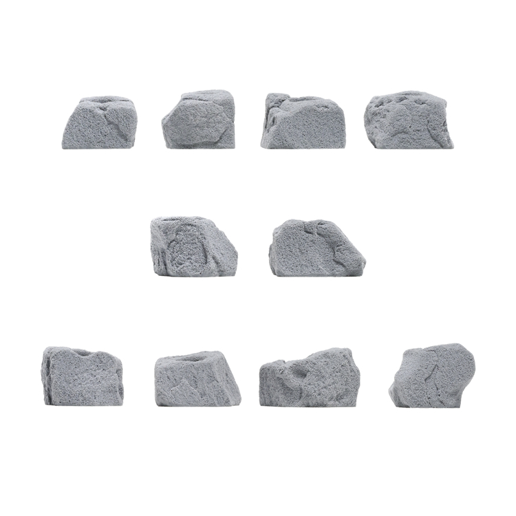 Picture of DEAL OF THE DAY 10 Pack Granite Tennis Shoe Friendly Feet (Bolt-On)  EATH TONE GRAY