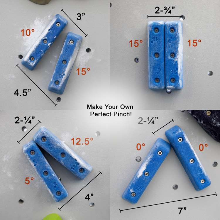 Picture of Screw-On Adjustable Pinches (The full set in singles 16 Pack)