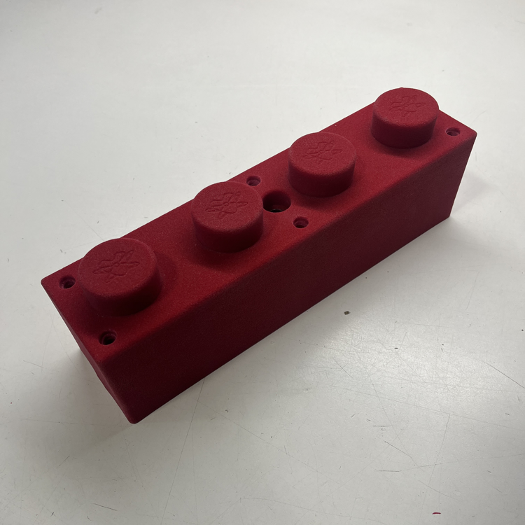 Picture of Deal of the Day: 1 Four Knob Block - Red