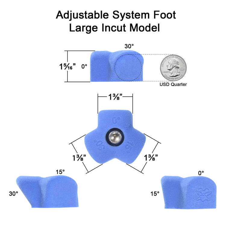 Picture of Adjustable System Footholds (Bolt-On) (Set of 2)