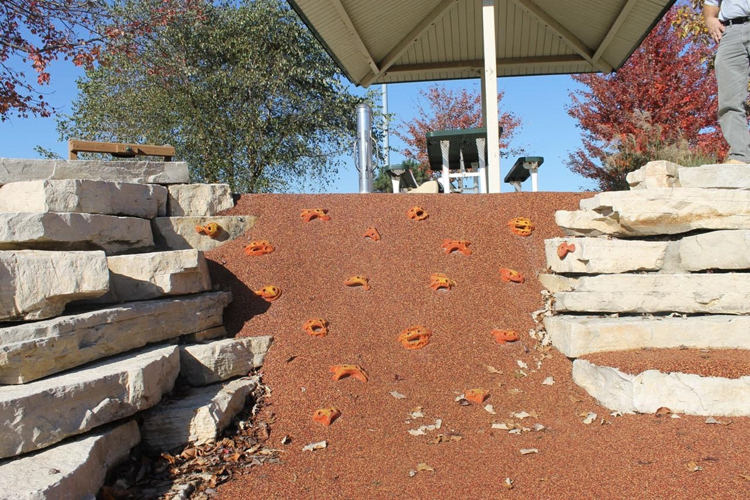 Picture of 2 Bolt Playground Climbing Holds - Sandstone - ONE HOLD ONLY