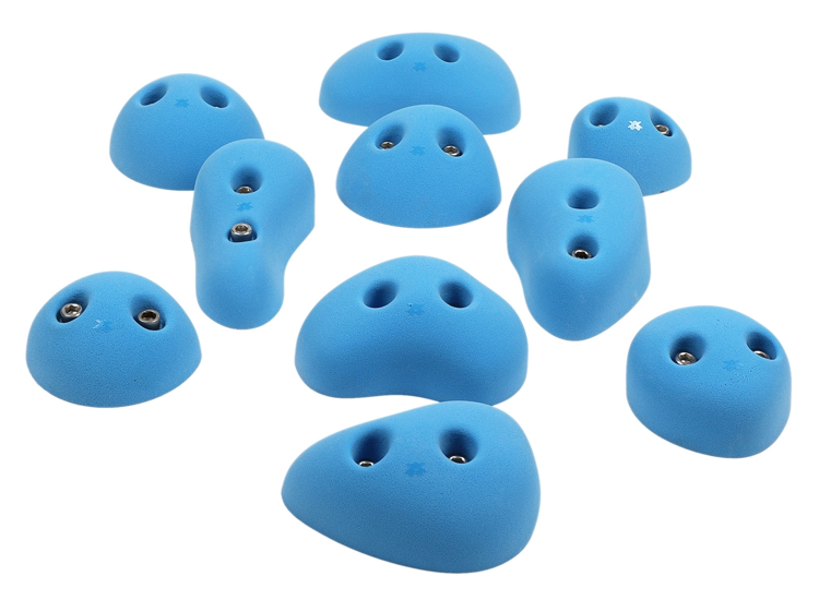 Picture of DEAL OF THE DAY 10 Pack 2-Bolt Playground Climbing Holds Contractor Grade BRIGHT TONES #1