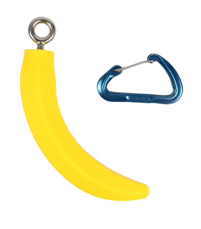 Picture of DEAL OF THE DAY Atomik Hanging Bananas (Set of 2)(Child Rated to 120 pounds)  YELLOW