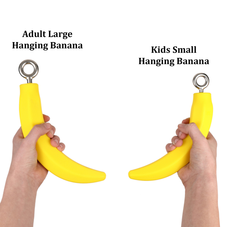 Picture of DEAL OF THE DAY Atomik Hanging Bananas (Set of 2)(Child Rated to 120 pounds)  YELLOW