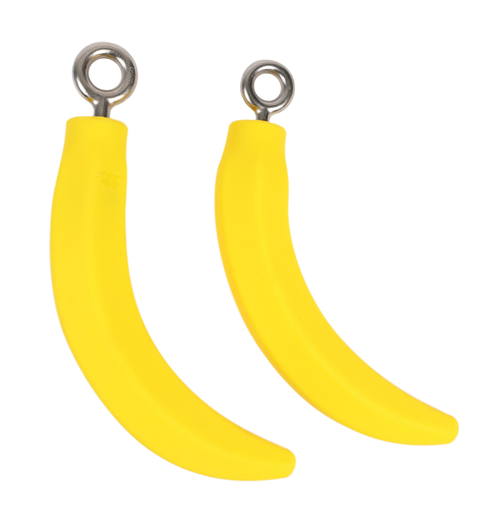 Picture of DEAL OF THE DAY Atomik Hanging Bananas (Set of 2)(Child Rated to 120 pounds)  YELLOW