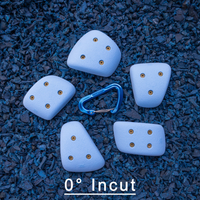 Picture of Deal of the Day 5 Medium Low-Profile Pinches (Screw-on) - 0° Incut - Light Blue